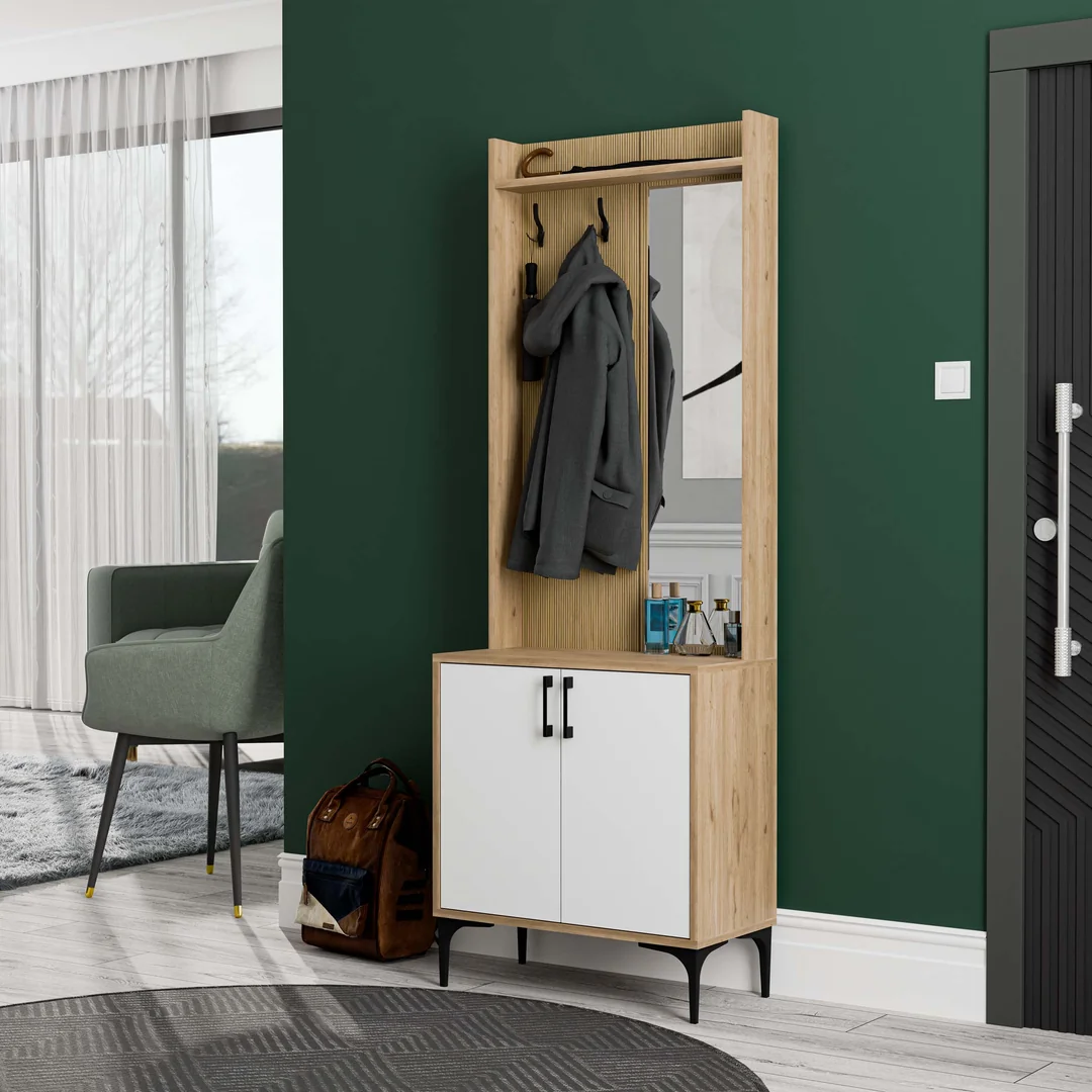 Έπιπλο Εισόδου Royal 5012, 70x35x196 εκ.,All4home